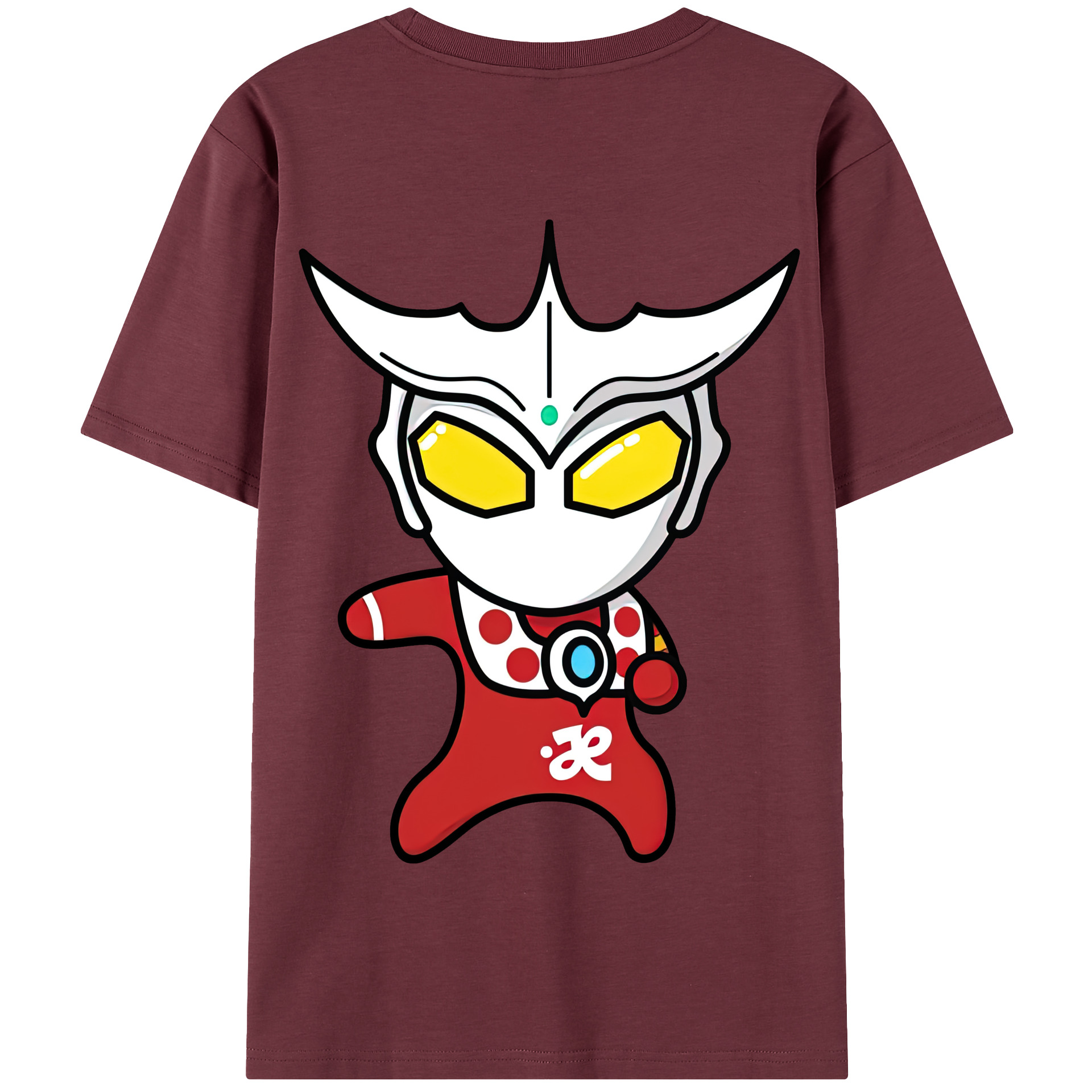 （画像用） ウルトラマン Ultraman 綿100％半袖Tシャツ（背面プリント）